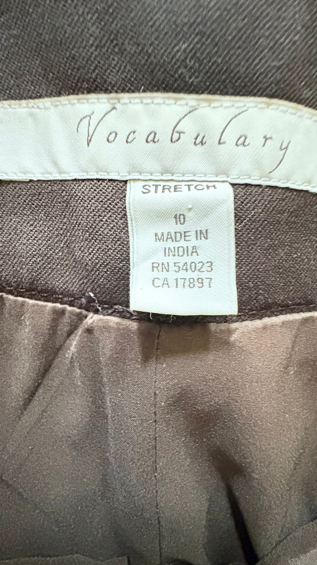 Y2K Dark Chocolate pants
