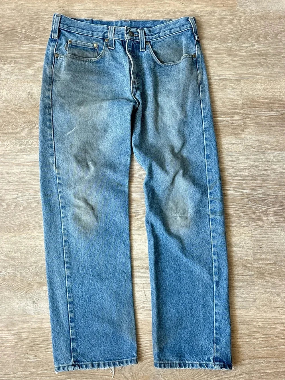 Men’s Carhartt medium wash Blue Denim Jeans