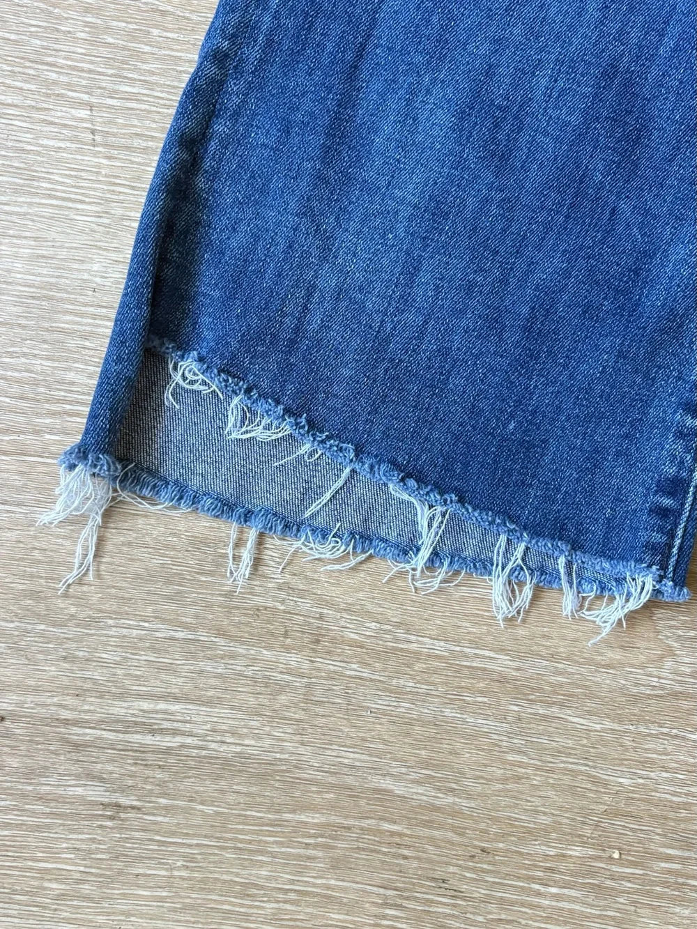 MOTHER jeans The Insider Ankle Step Fray in Not Rough Enough