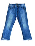 MOTHER jeans The Insider Ankle Step Fray in Not Rough Enough